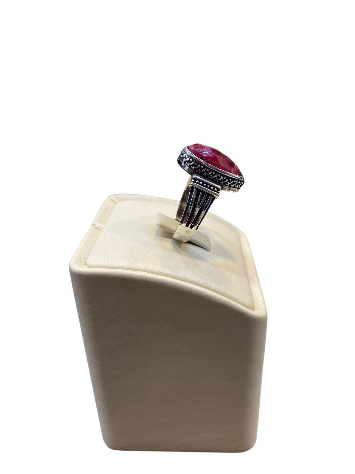 YAKUT TAŞLI YÜZÜK NO1