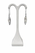 SEDEF (MOTHER OF PEARL) TAŞLI KÜPE NO1