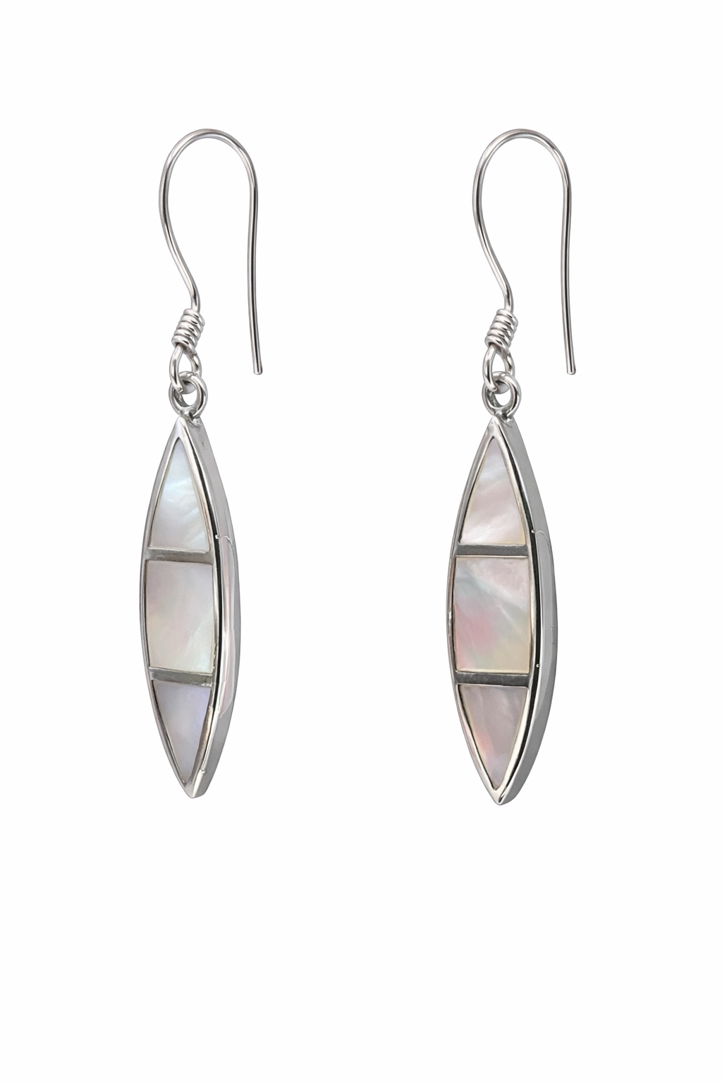 SEDEF (MOTHER OF PEARL) TAŞLI KÜPE NO1